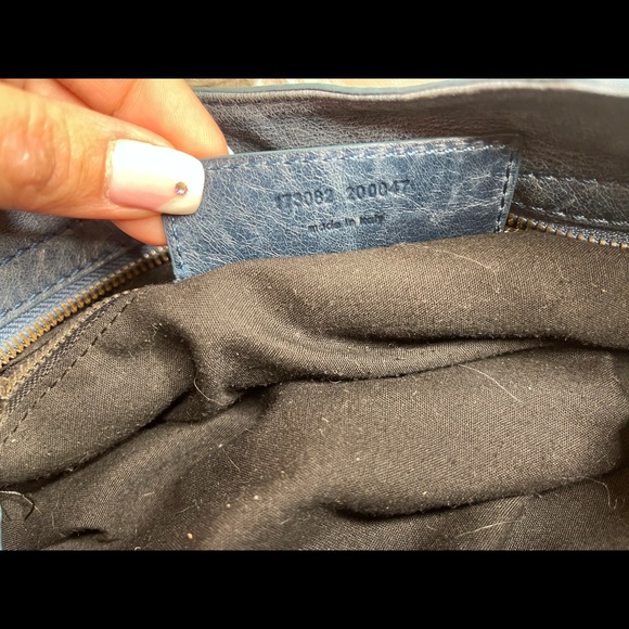 Authentic Balenciaga Studed Purse - Picture 4 of 8